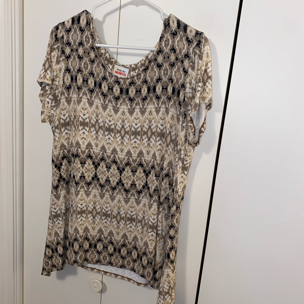 🍂NWOT Ruby Rd Asymmetrical Top🍂 - Picture 4 of 7